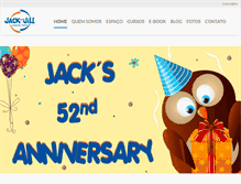Tablet Screenshot of jackandjill.com.br